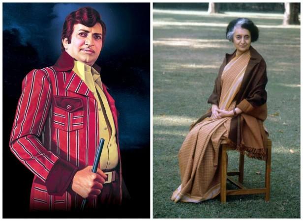 NTR and Indira Gandhi NTR and Indira Gandhi