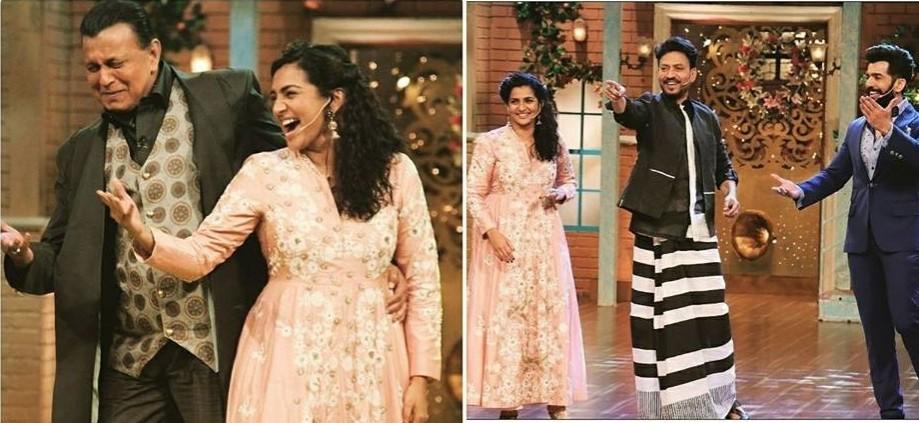 Parvathy, Irrfan Khan during Qarib Qarib Singlle promotions Parvathy, Irrfan Khan, Qarib Qarib Singlle,