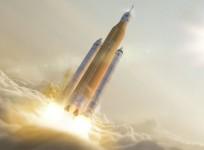 What the first launch of Nasas mammoth Space Launch System might look like