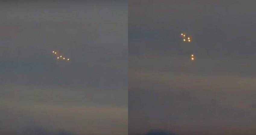 Alien invasion: Mysterious 7 lights in the sky prompts UFO fears in Ukraine  [VIDEO] - IBTimes India