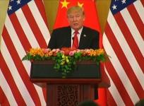 Donald Trump says trade with China has been Unfair in joint Xi speech