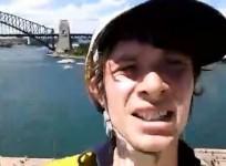 Activists scale Sydney Opera House in protest of Manus island detention centre