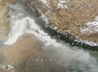 NASA Delhi pollution