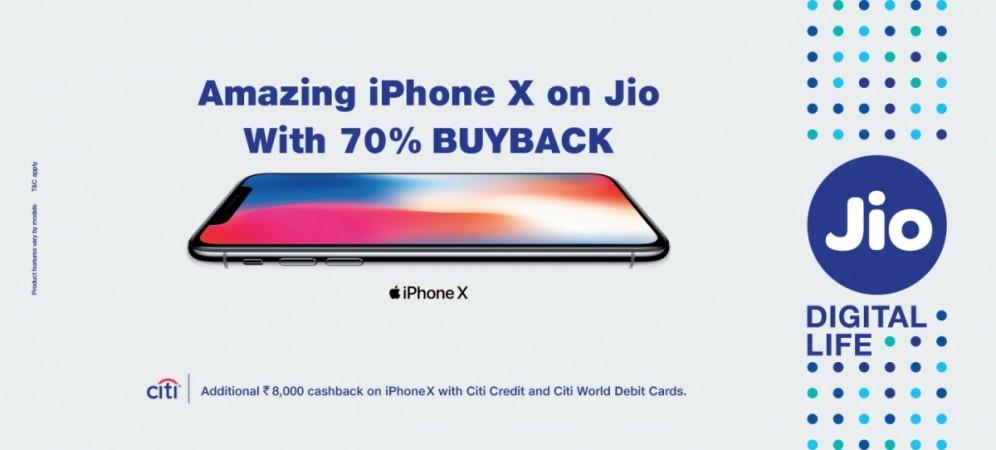 Jio Offers For Apple's iPhone 8/ iPhone 8 Plus/ iPhone X Jio Offers For Apple's iPhone 8/ iPhone 8 Plus/ iPhone X