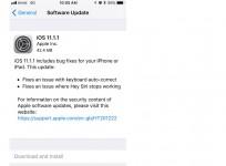 Apple, iOS 11.1, autocorrect feature, iOS 11.1.1 update, Hey Siri, iPhones, iPads