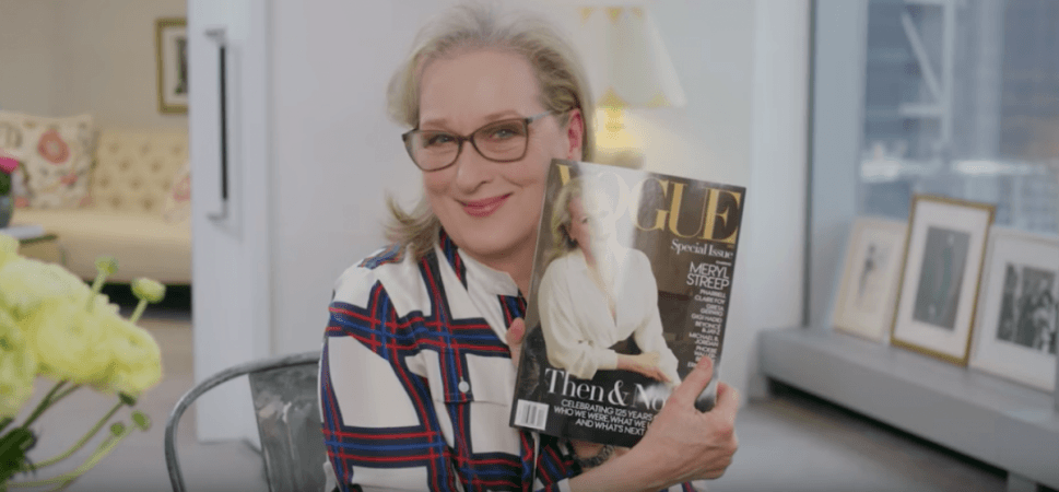 Meryl Streep Appears On The Cover Of Vogue Says Weinstein That S All We Talk About At Dinner Ibtimes India