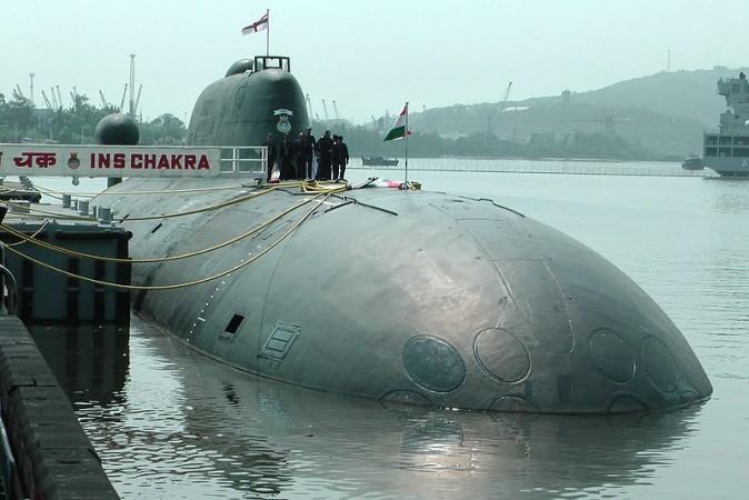 The INS Chakra is being repaired in Visakhapatnam. INS Chakra