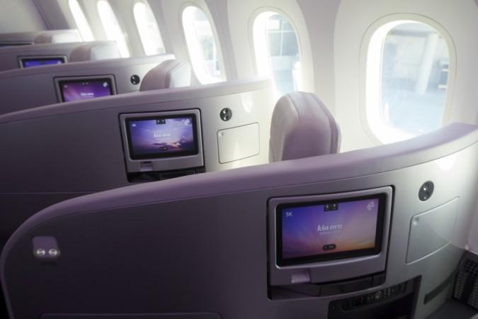 business class, aeroplane
