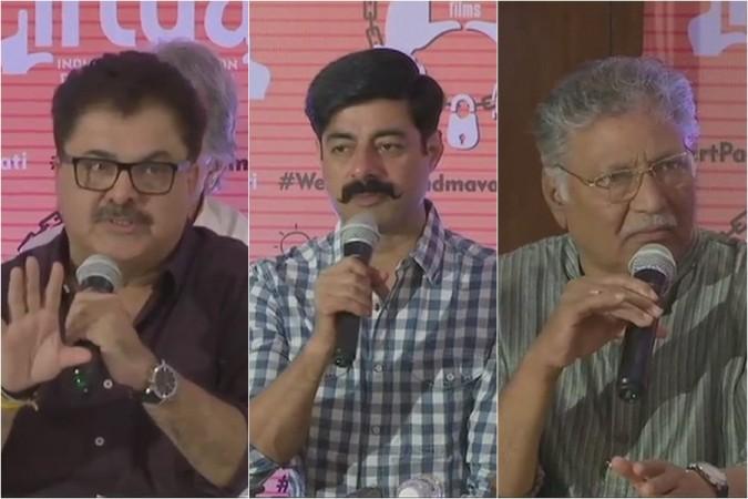 Ashoke Pandit, Sushant Singh and Vikram Gokhale Padmavati