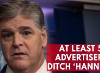 Five advertisers pull out of Hannity following Roy Moore coverage