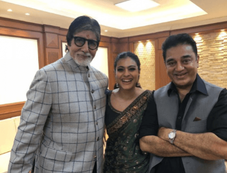 Kajol, Amitabh Bachchan and kamal haasan Kajol