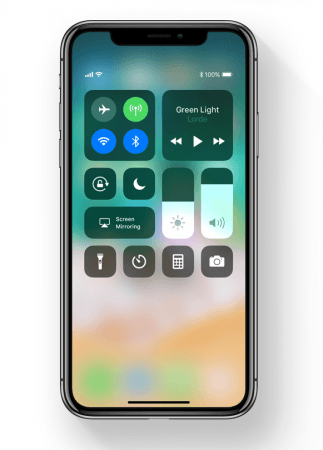 iOS 11 Control Center iOS 11 Control Center