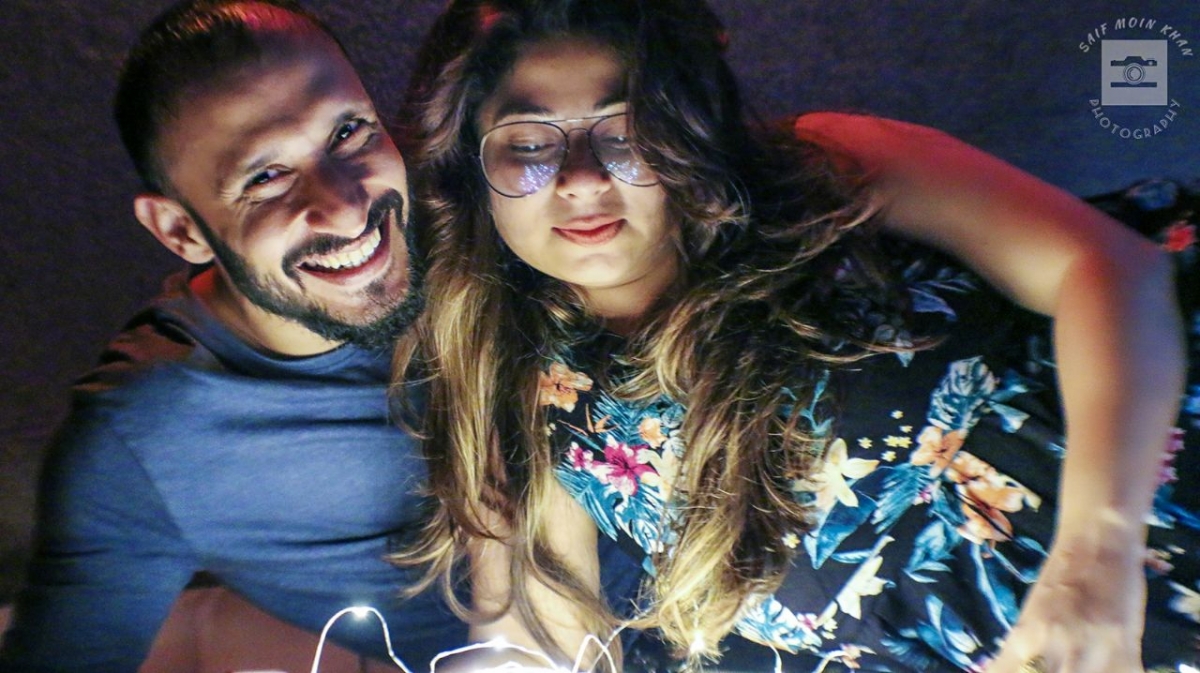 Malini Kapoor and husband Ajay Sharma