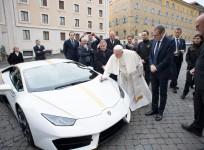 Lamborghini Huracan to Pope Francis