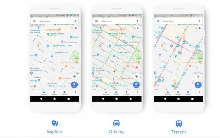 Google Maps gets colourful facelift with clear interface for easy information access Google Maps, new UI, coloured icons, information,