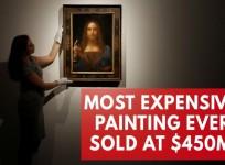 Rediscovered Leonardo da Vinci painting smashes record for any artwork sold at auction