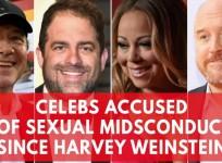 High-profile celebrities whove been accused of sexual misconduct since Harvey Weinstein