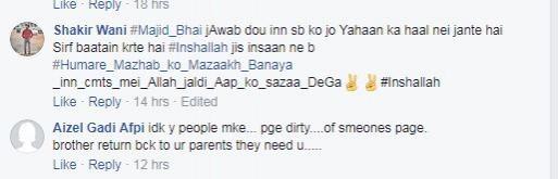 Majid Khan's friends appealing him to return home. Majid Khan