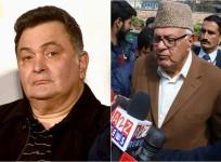 Rishi Kapoor and Farooq Abdullah