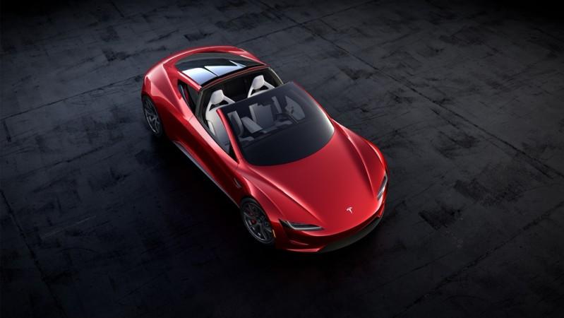 New Tesla Roadster- Targa open New Tesla Roadster
