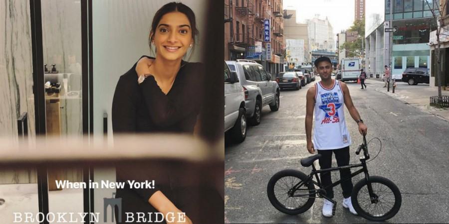 Sonam and Anand in NYC Sonam Kapoor Anand Ahuja