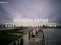 Cochin is the world’s first 100% solar-powered airport