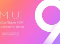 Xiaomi, MIUI 9, Global ROM, Mi Mix 2, Mi 5, Redmi Y1, Y1 Lite