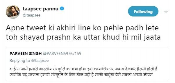 Taapsee Pannu Twitter