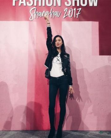 Estelle Chen is a French model of Chinese descent. Estelle Chen
