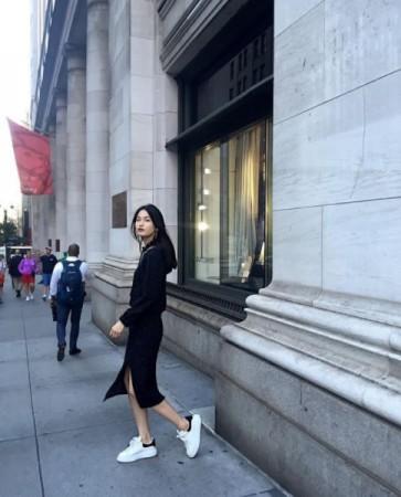 Xin Xie is one of the new faces at the Victoria's Secret Fashion Show this year. Xin Xie