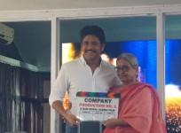 RGV's mother launches Akkineni Nagarjuna's film