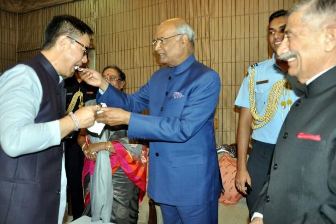 President Ram Nath Kovind in Itanagar. President Ram Nath Kovind