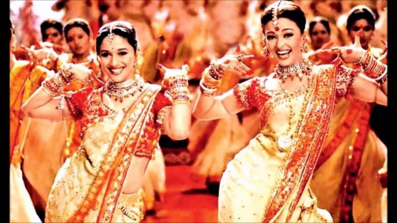 Madhuri Dixit and Aishwarya Rai perform in the song Dola Re Dola from the 2002 film Devdas. Dola Re Dola