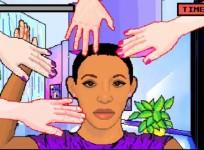 This video game addresses people randomly touching black womens hair without permission