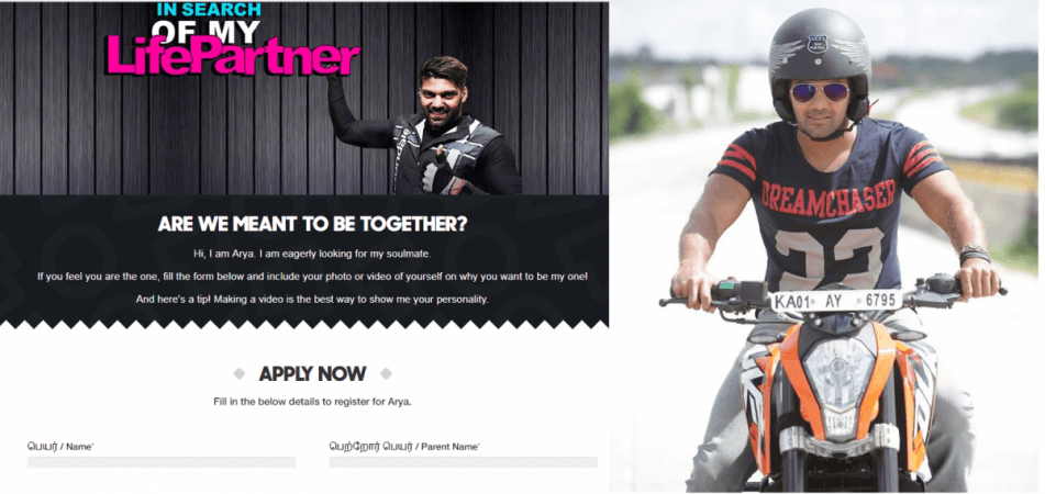 Arya, Arya marriage proposal