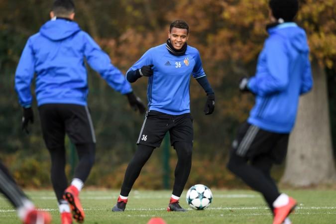 FC Basel training session fc basel