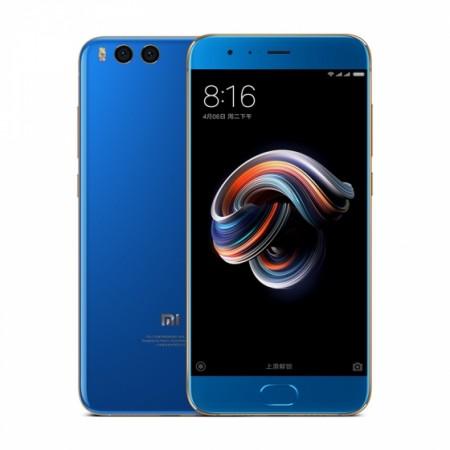 Mi Note 3 (Bright Blue) as seen on Xiaomi China's official site. Mi Note 3