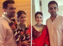 Zaheer Khan and Sagarika Ghatge wedding