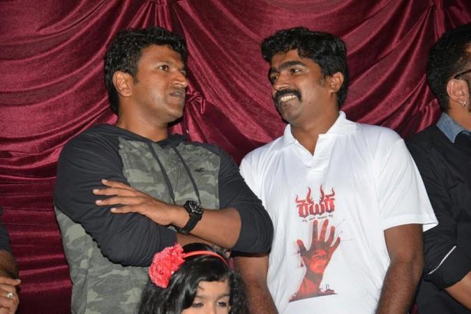 Ravi Basrur with Puneeth Rajkumar. Ravi Basrur with Puneeth Rajkumar
