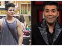 Priyank Sharma and Karan Johar