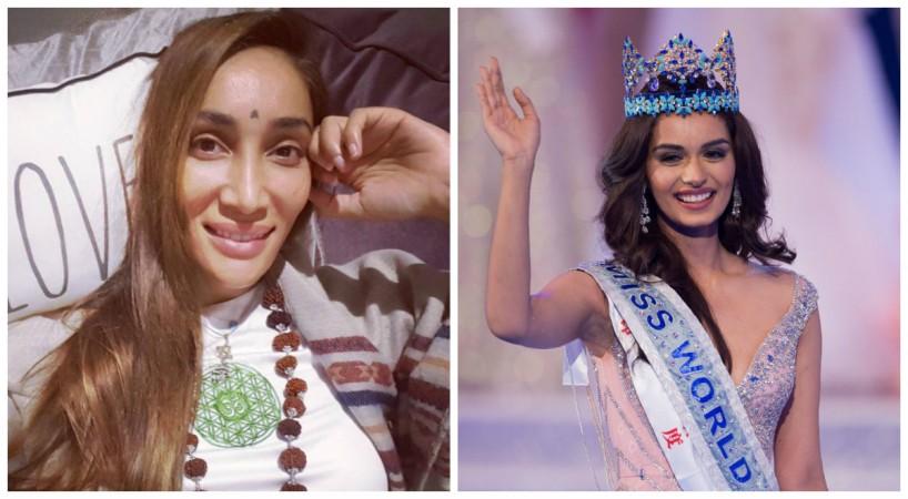 Sofia Hayat and Manushi Chhillar Sofia Hayat and Manushi Chhillar