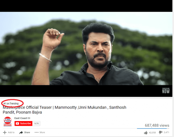 Mammootty in Ajai Vasudev's Masterpiece movie Mammootty, Masterpiece, Ajai Vasudev