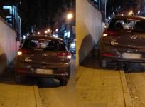 Illegal parking, car parking
