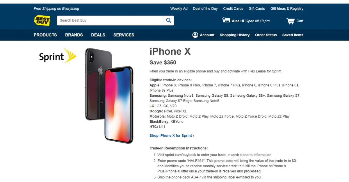 Here s best Black Friday Sale 2017 deals on Apple iPhone X iPhone