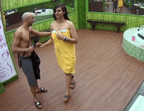 Arshi Khan and Akash Dadlani Arshi Khan