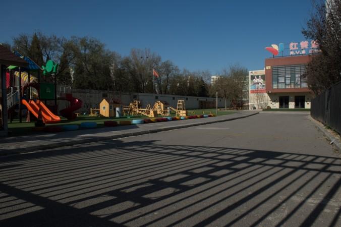 This general view shows the RYB Education New World kindergarten in Beijing on November 24, 2017 Beijing school