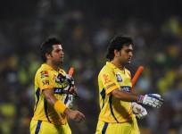 MS Dhoni and Suresh Raina