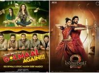 Golmaal Again and Baahubali 2