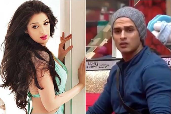 Julie 2 actress Raai Laxmi and Bigg Boss 11 contestant Priyank Sharma Julie 2 Raai Laxmi and Bigg Boss 11 Priyank Sharma