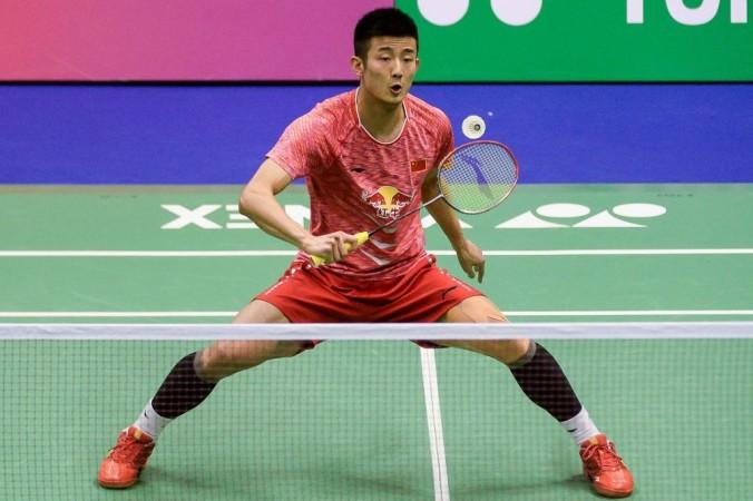 File photo of Chen Long. Chen Long